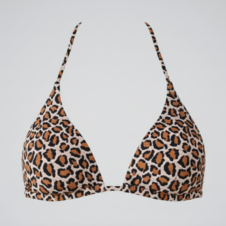 Naiá Triangle Bikini Top – Wild Dune