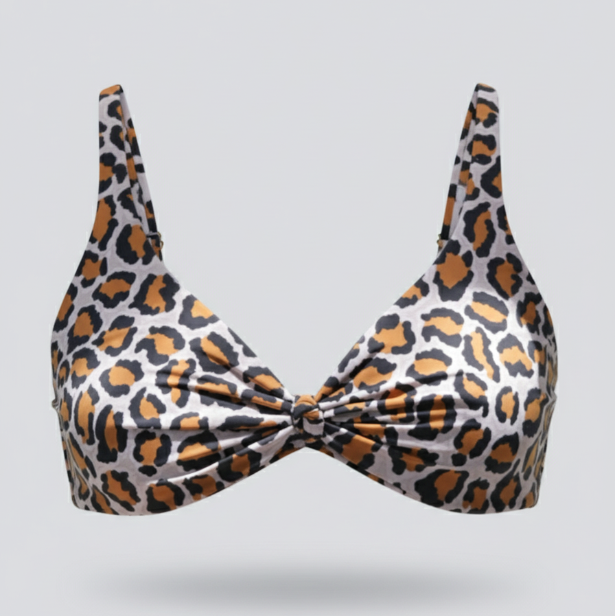 Sirena Bandeau Bikini Top – Wild Dune
