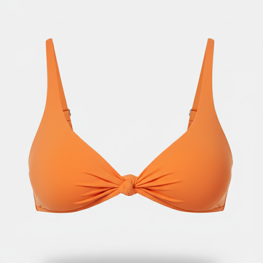 Sirena Bandeau Bikini Top – Amber