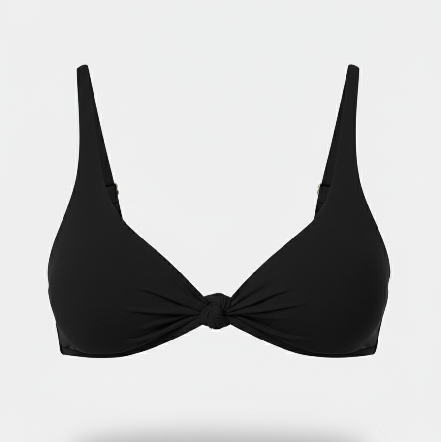 Sirena Bandeau Bikini Top – Onyx